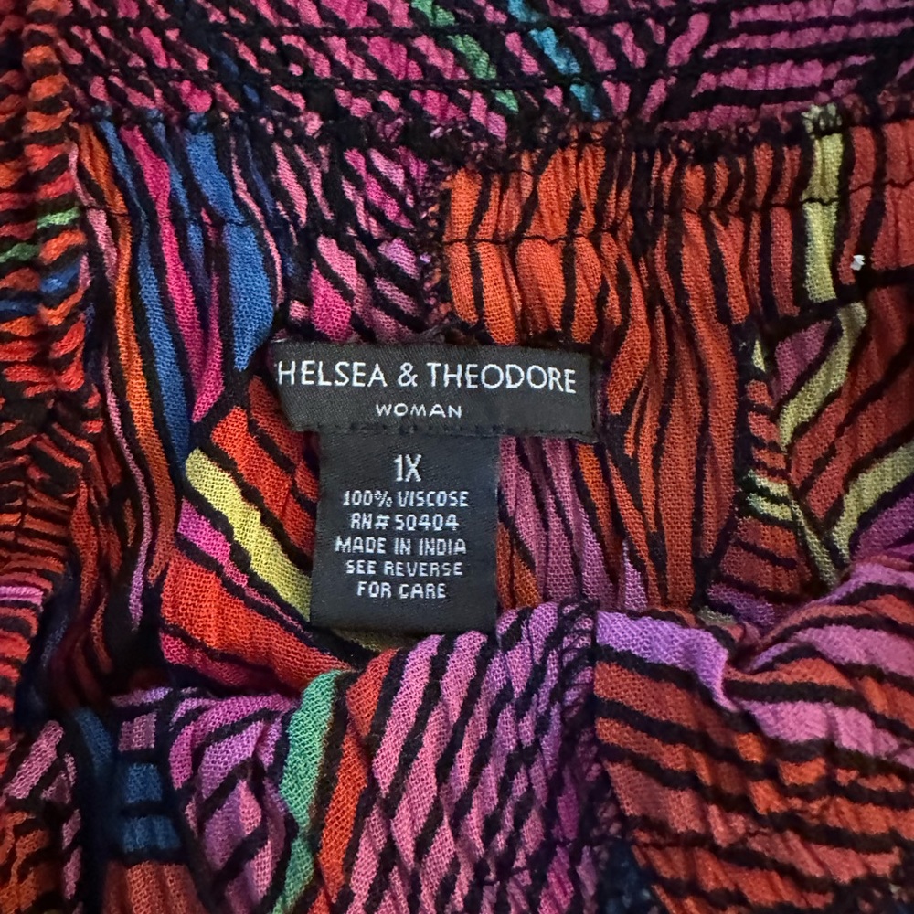 Chelsea and Theodore Palazzo Pants.